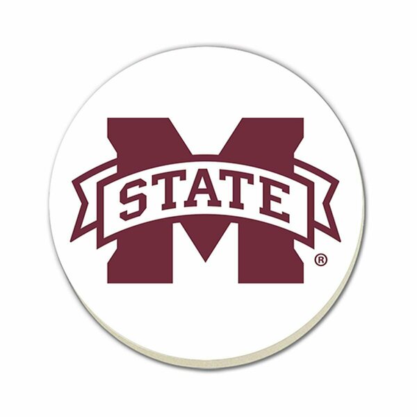 Counterart Counter Art  4 in. Mississippi State Beverage Coaster, 4PK CART16381